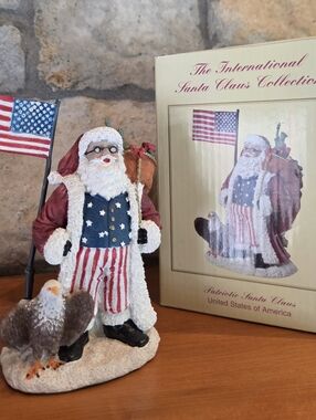 International Santa Claus Collection Patriotic Santa United States of America